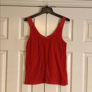 J. CREW Factory Lace Over Tank